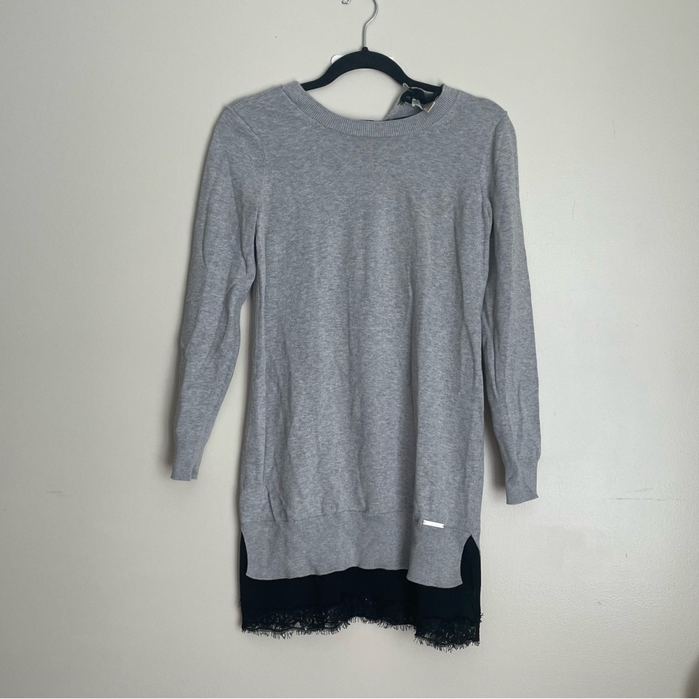 michael kors sweater shift dress